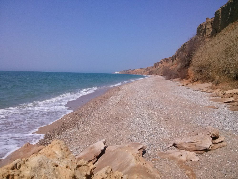 Пляж кача Севастополь