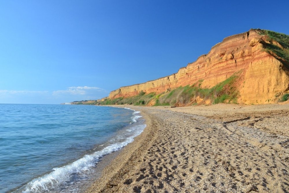 Семигорье морской пляж Крым