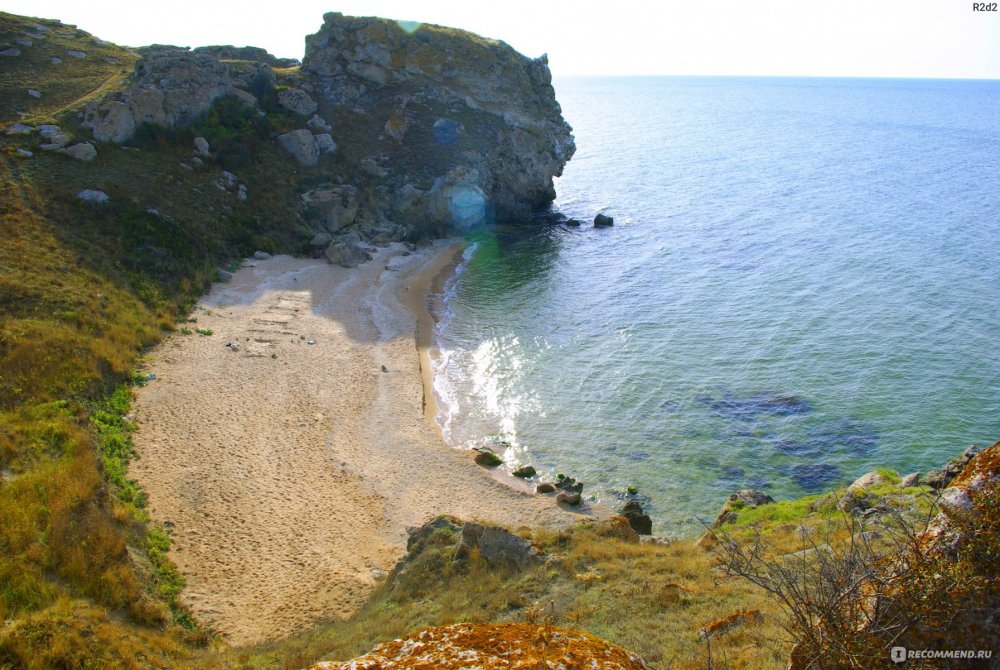 Крым Генеральские пляжи джип