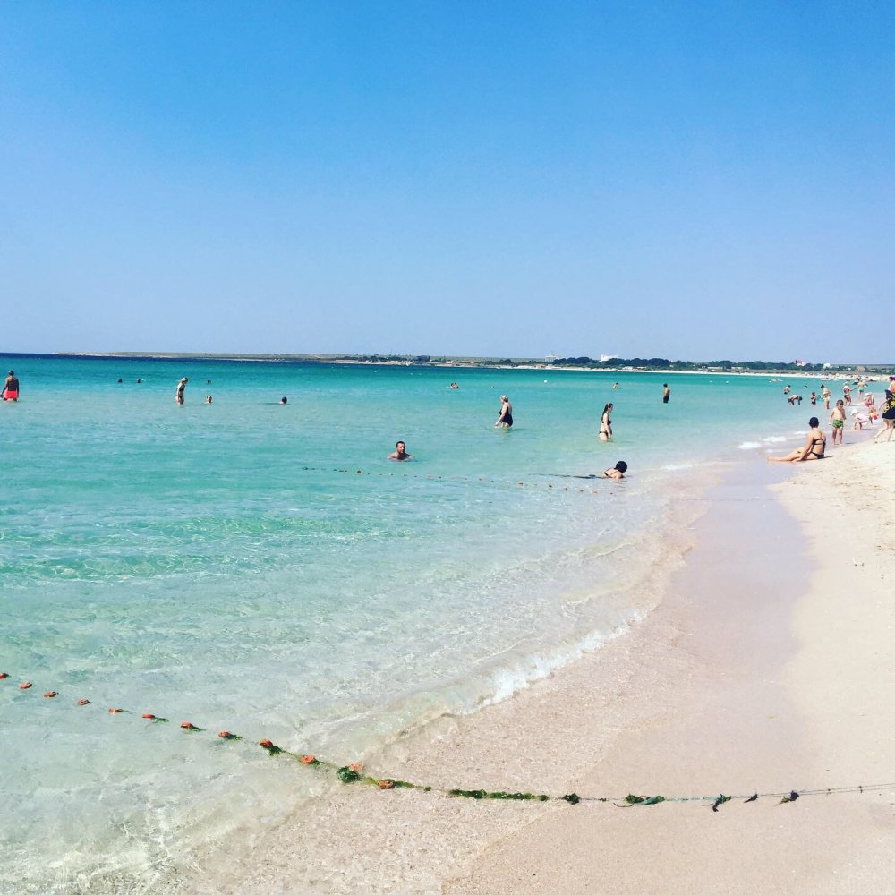 Оленевка Крым пляж Майами
