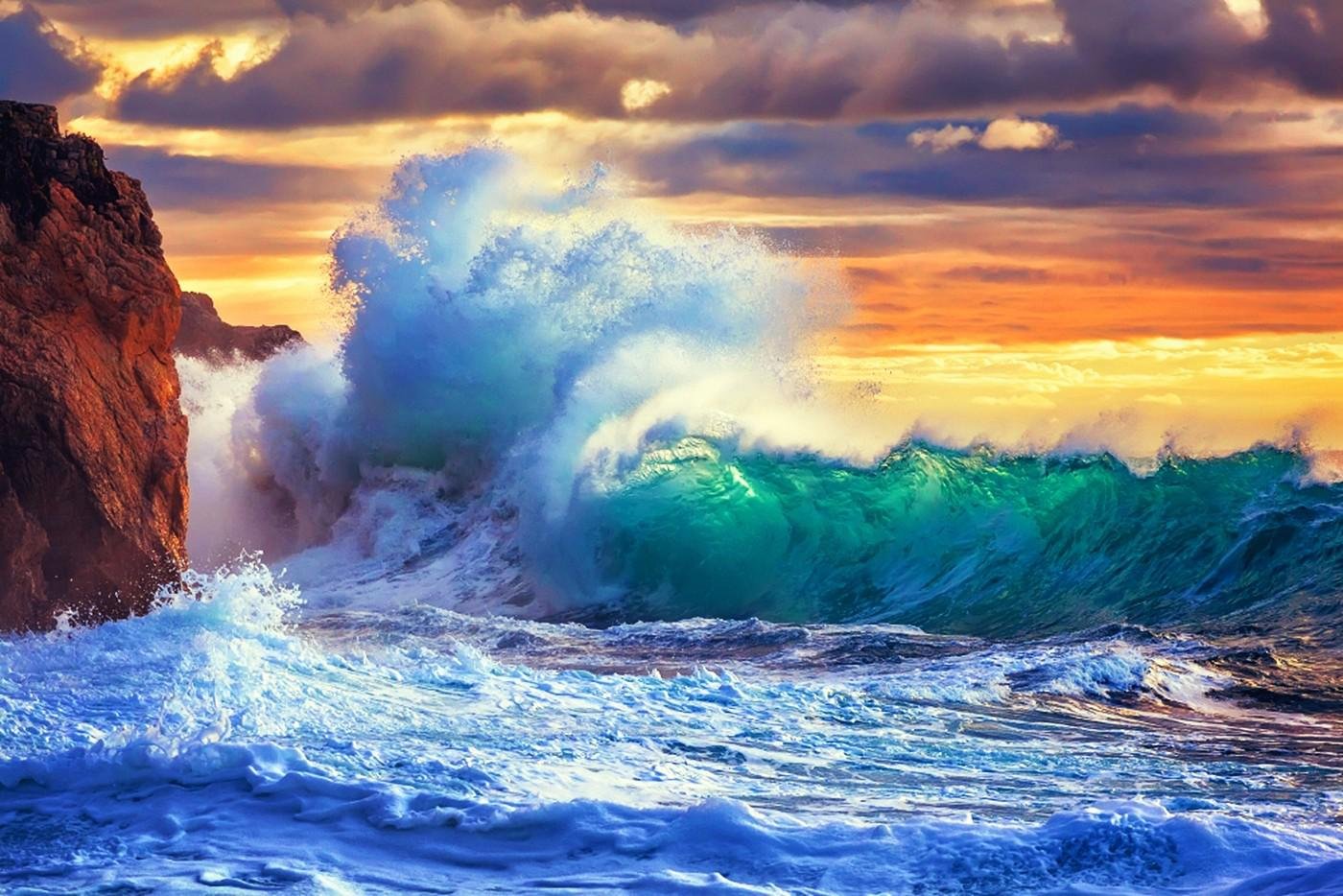 Подобен волною морскою. Ситжес волны морской Прибой. Море, волны. Океан волны.