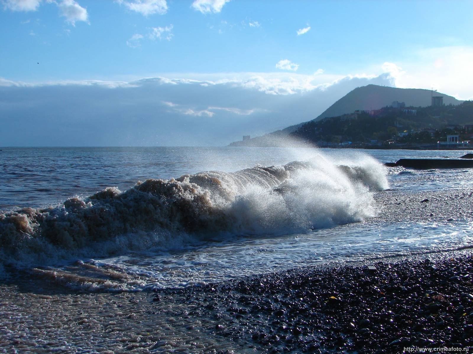 Чёрное море Крым Алушта