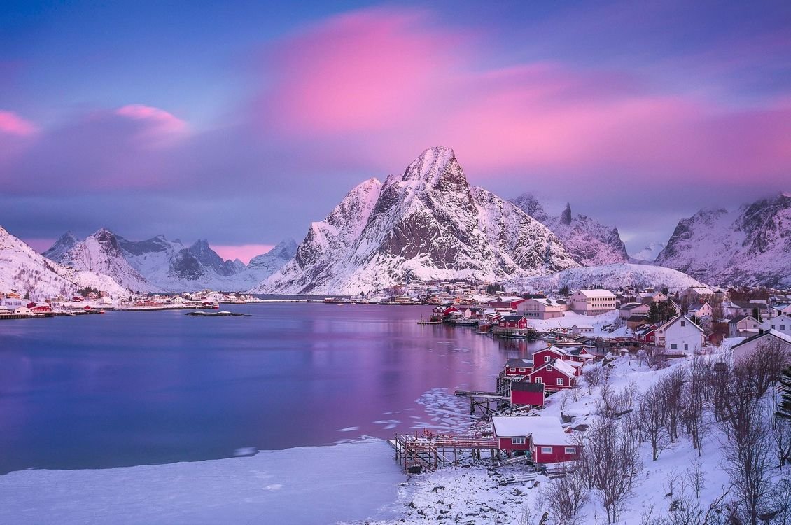 Норвегия зимой (129 фото) - 129 фото