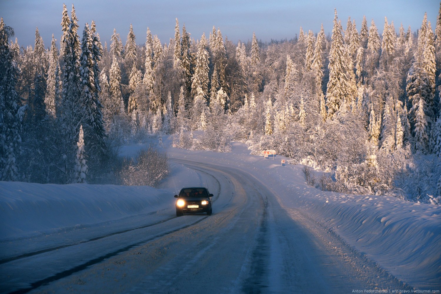 Авто зимой (36 фото)