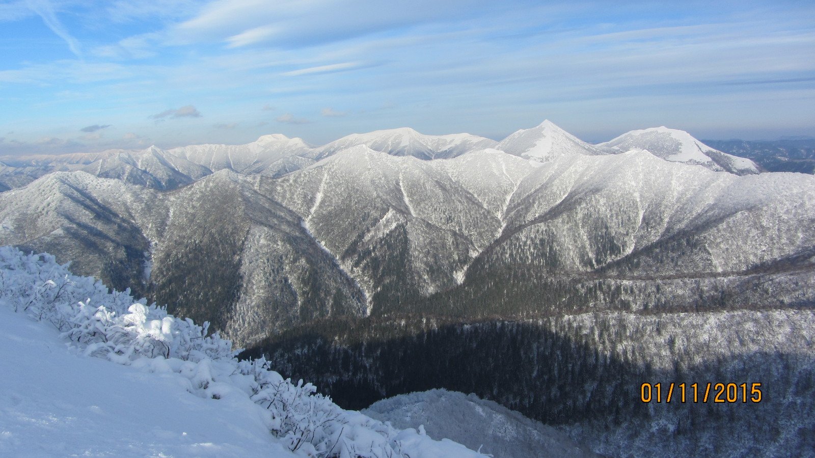 Южно Сахалинск горы зима