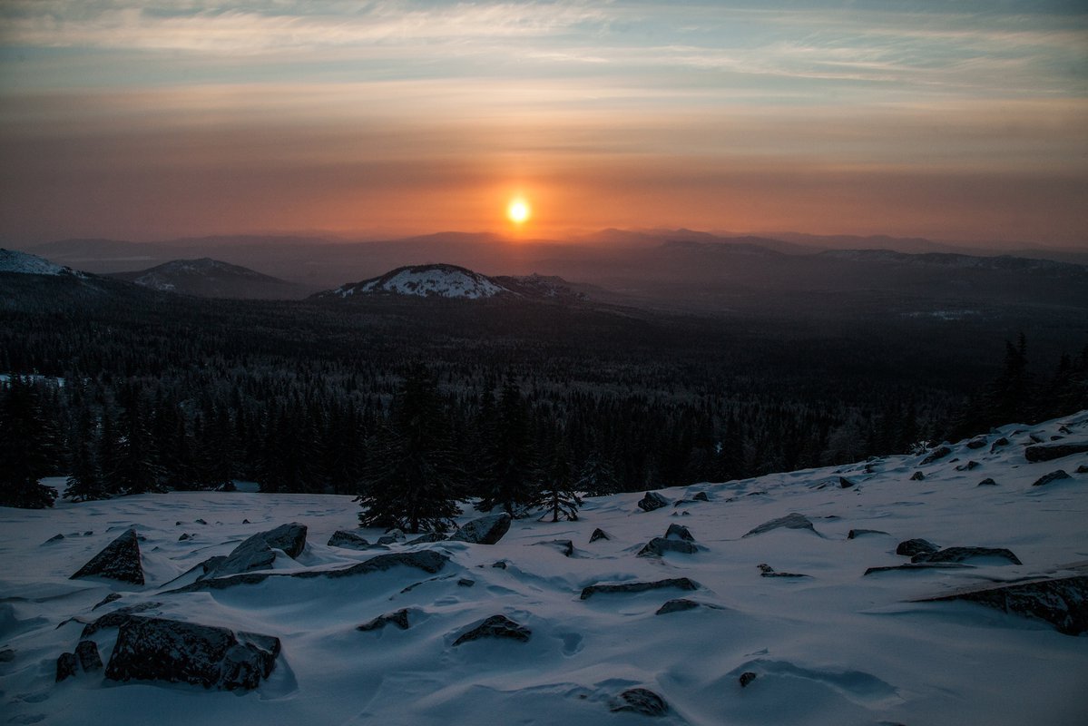 Гора Иремель Буран