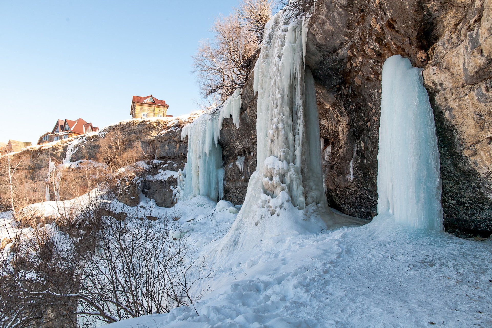 Зима в дагестане фото