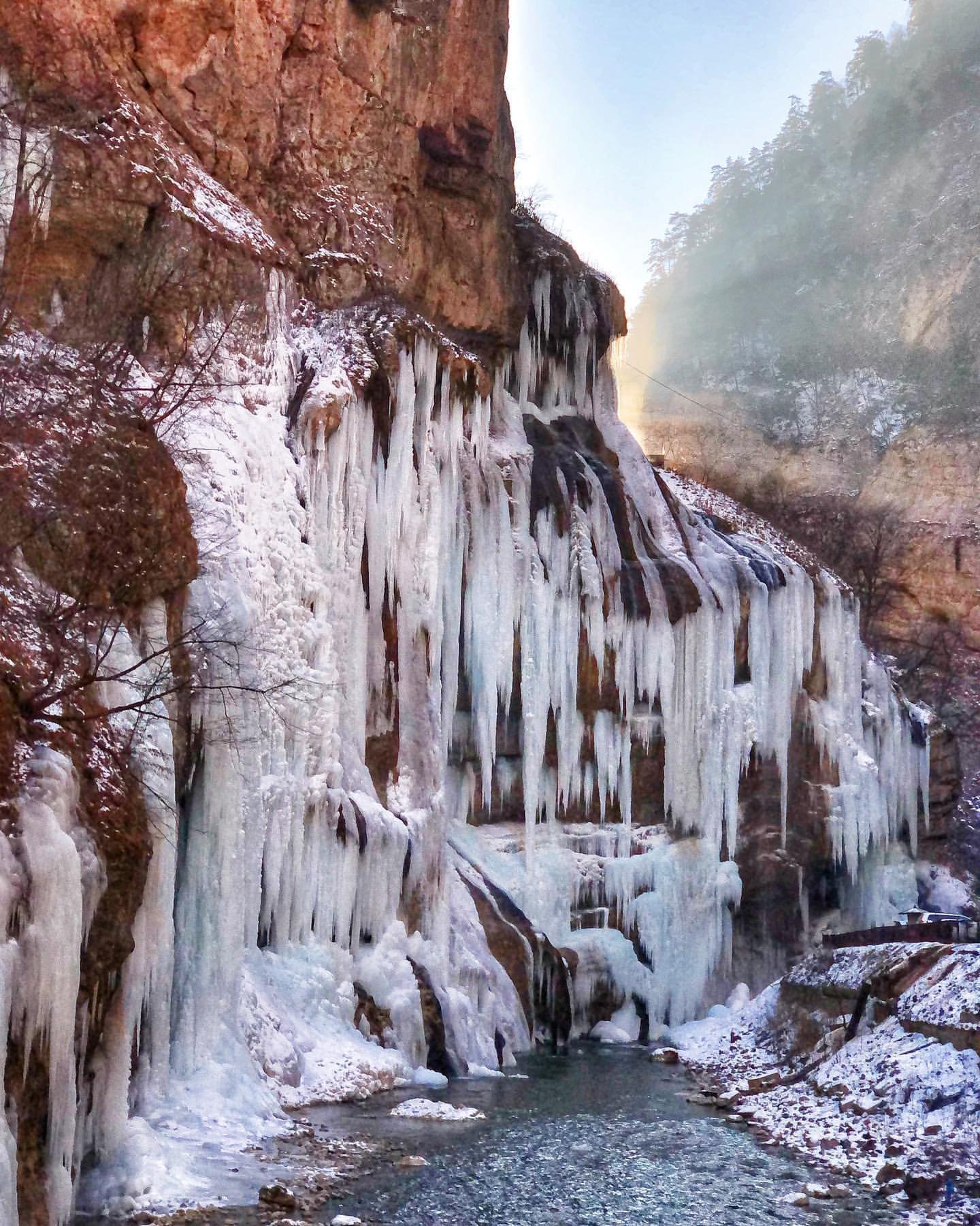 Верхняя Балкария Чегемские водопады