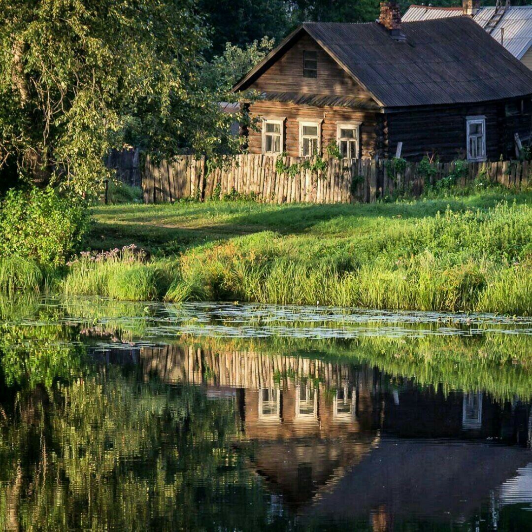 Домик в деревне летом (53 фото) - 53 фото