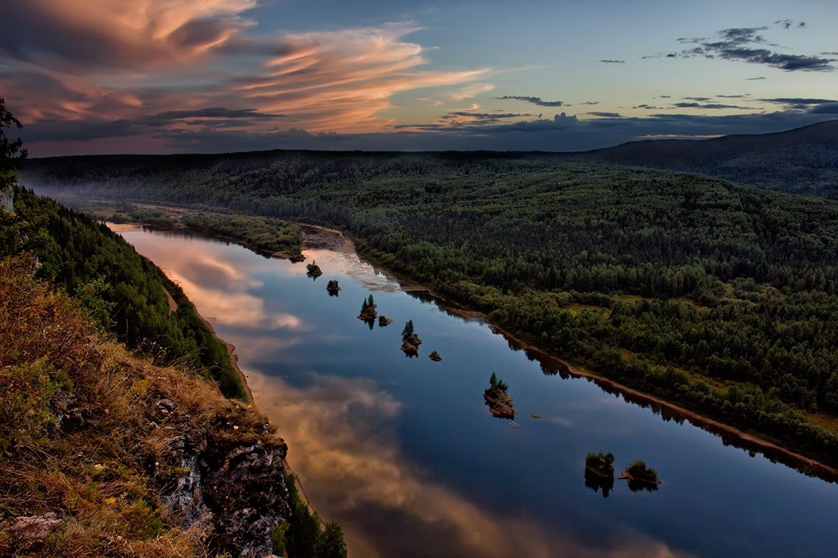 Река Вишера пермскийкпай