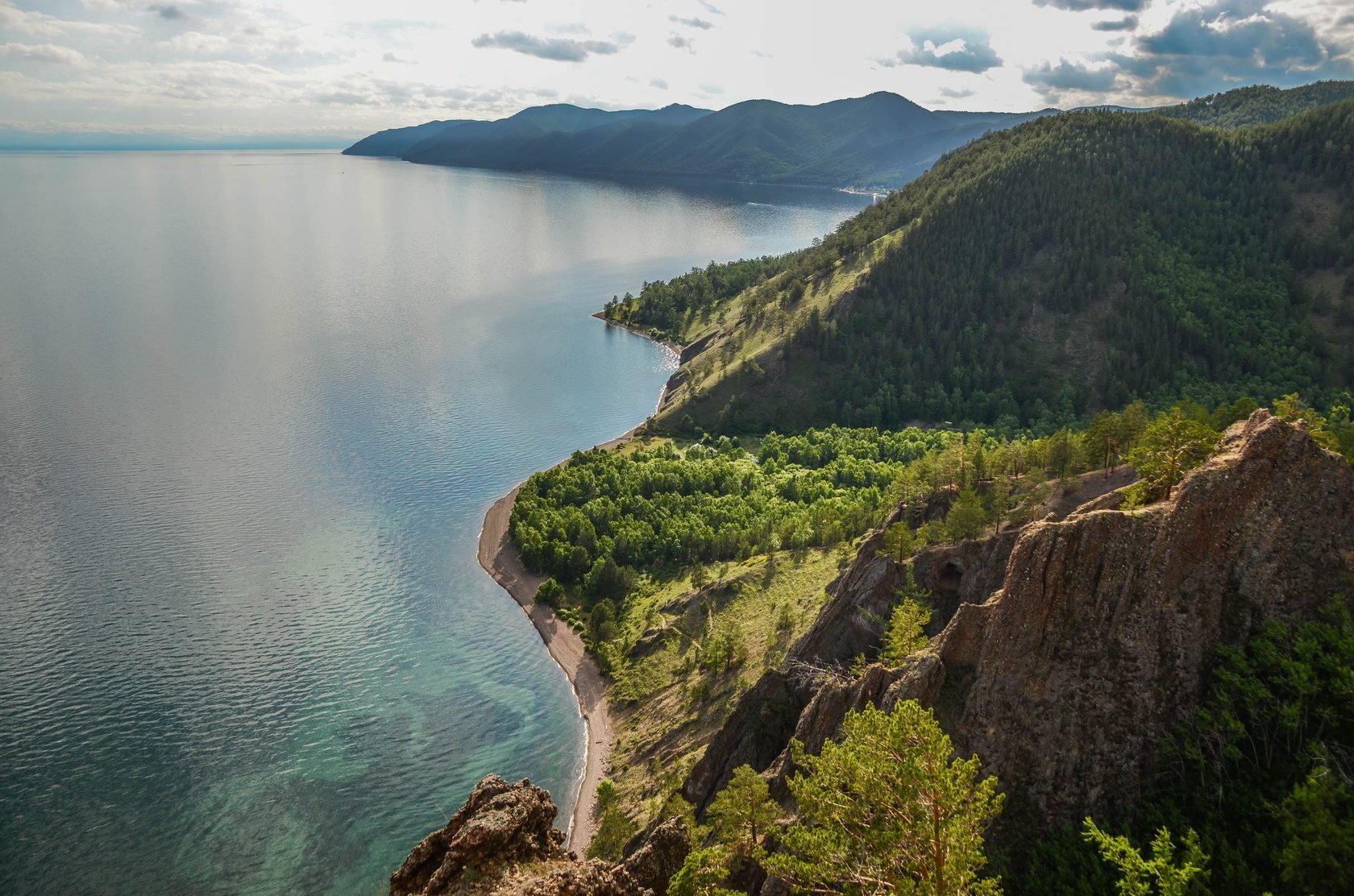 Озеро байкал фото сверху вид