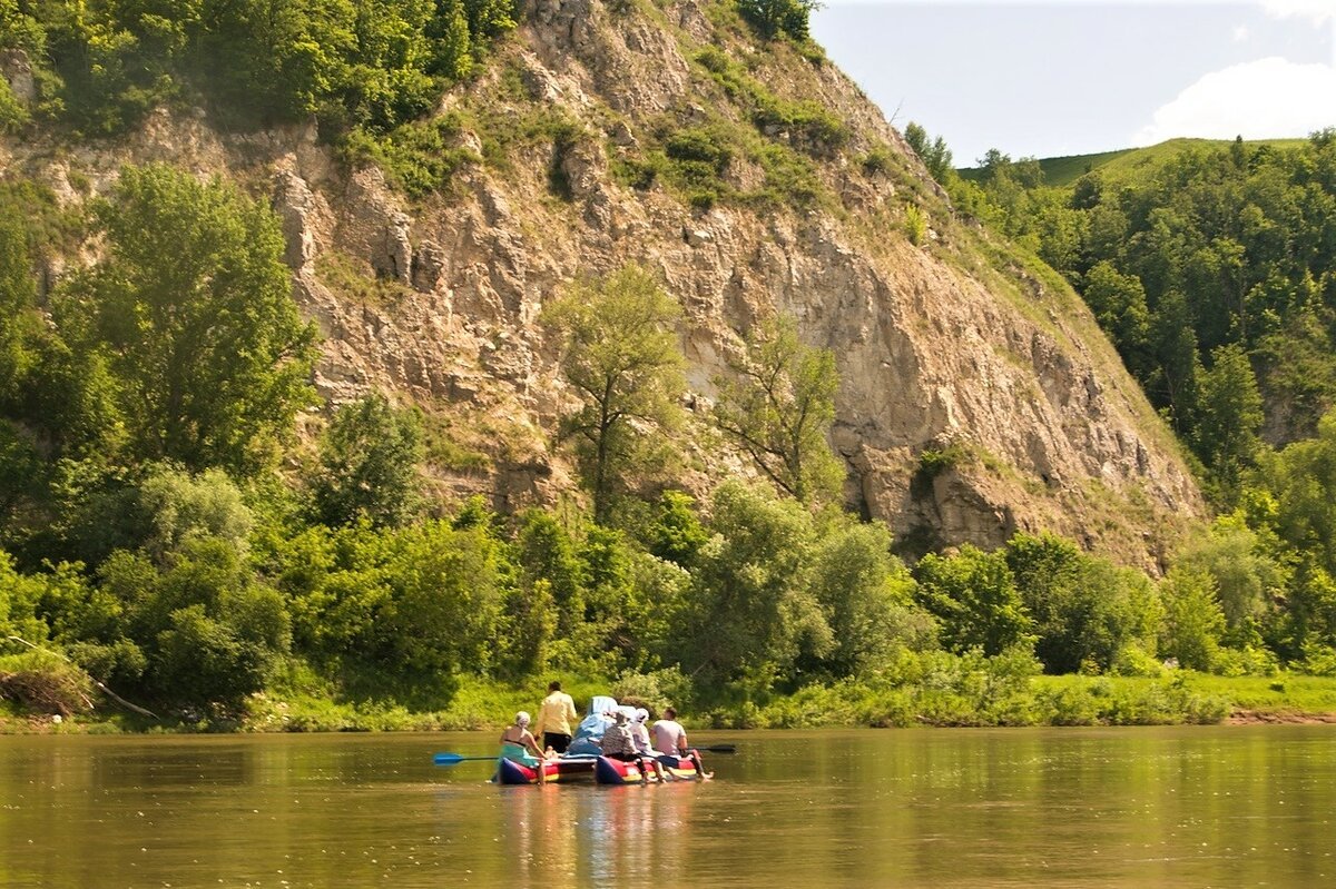 Сплав по реке Тымь