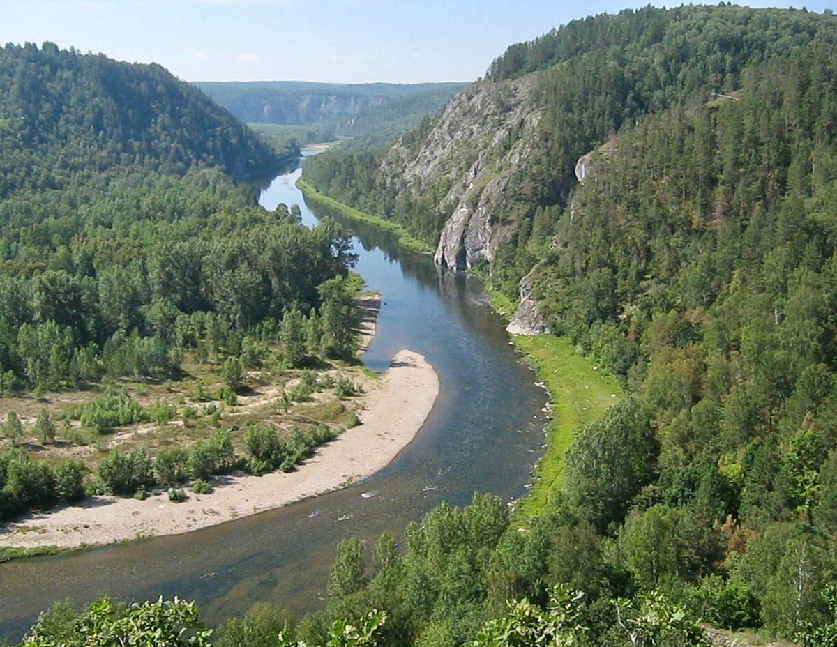 Река белая Башкирия берега