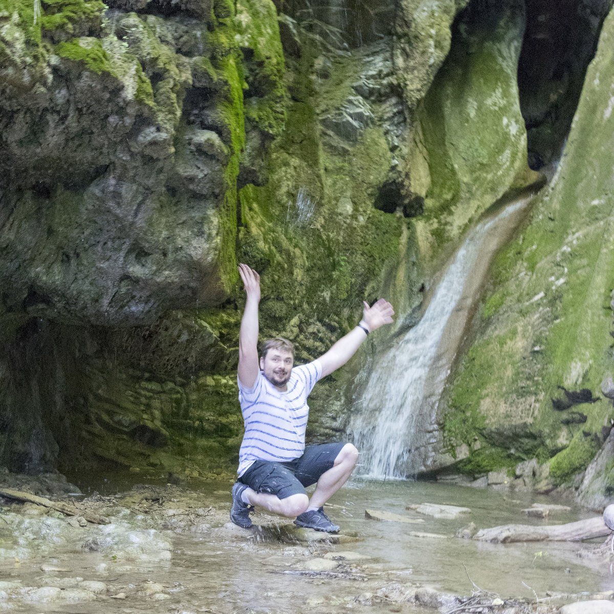 Понравилась экскурсия. Гебиусские водопады Архипо-Осиповка. Гебеус водопады.