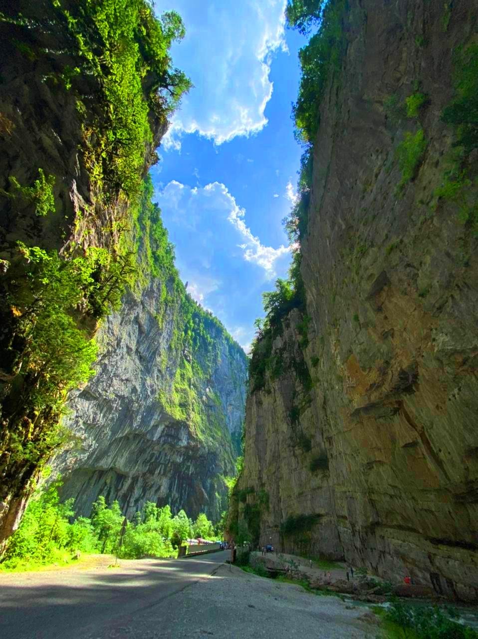 Юпшарский каньон в абхазии фото