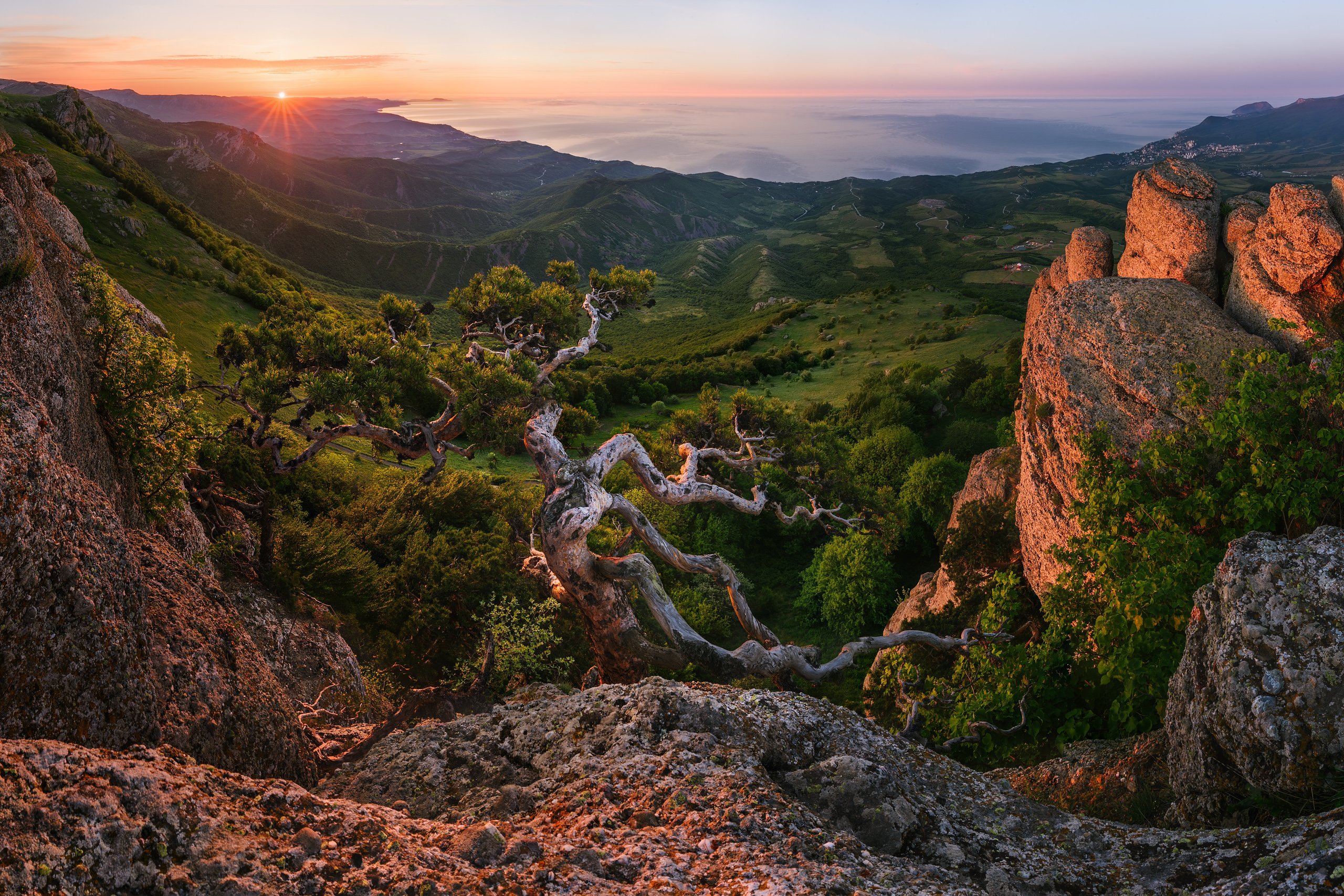 Вид на крымские горы