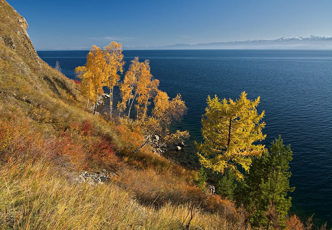 Листвянка Байкал осень