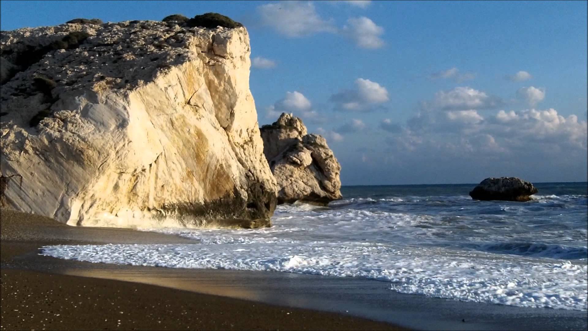 Кипр фото горы и море