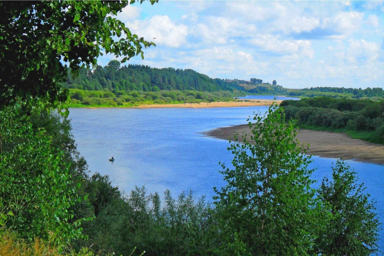 Берег реки Ветлуга