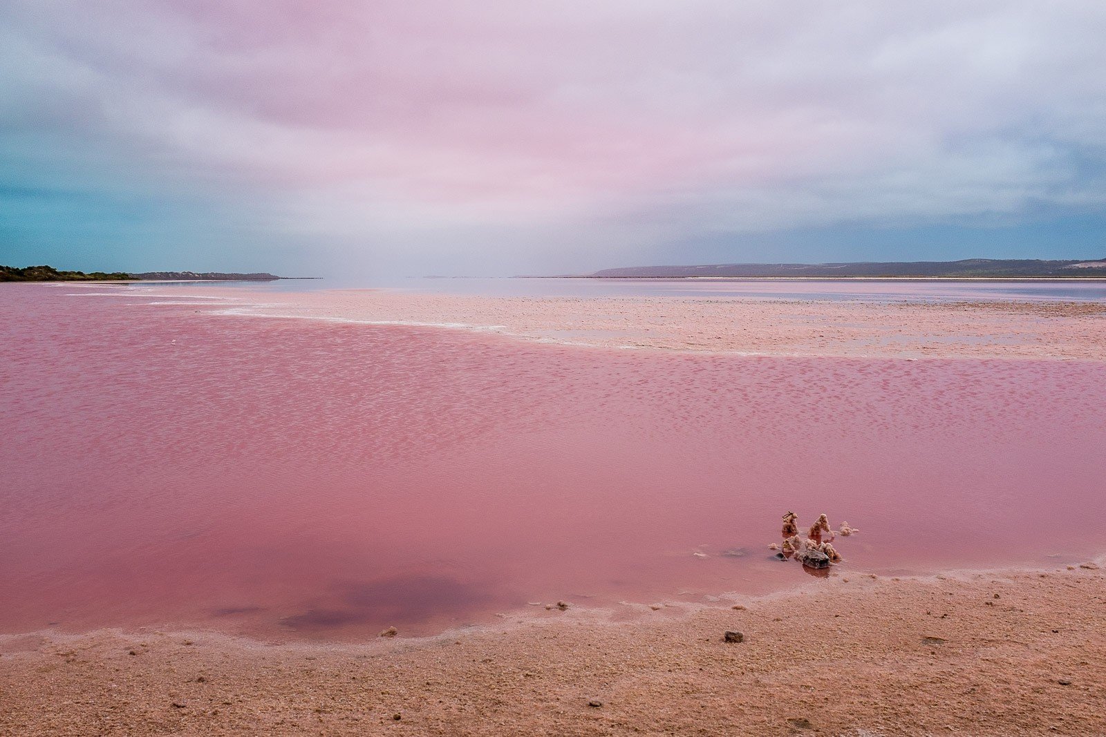 Мыс Опук розовое озеро