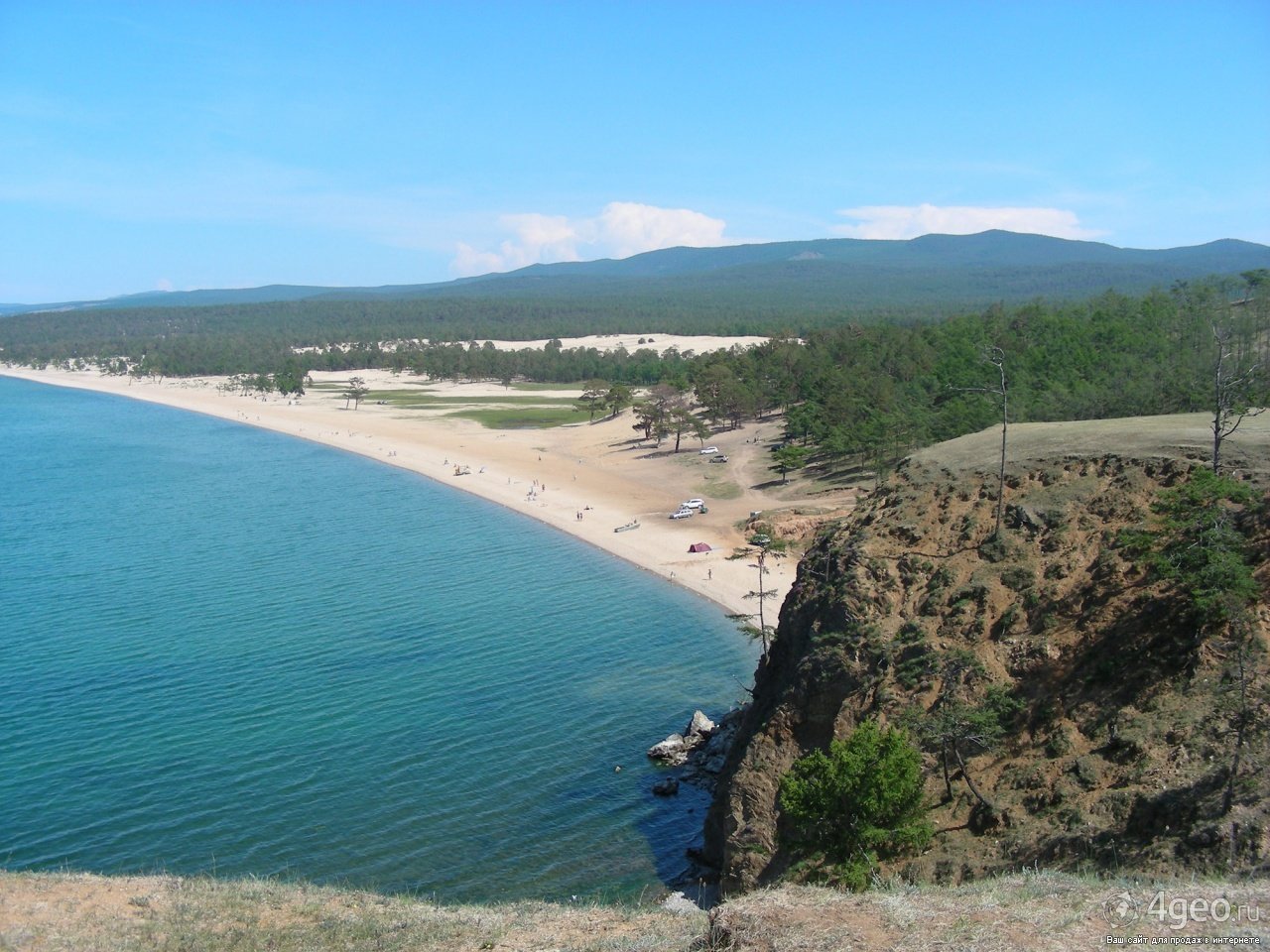 Сарайский пляж Байкал