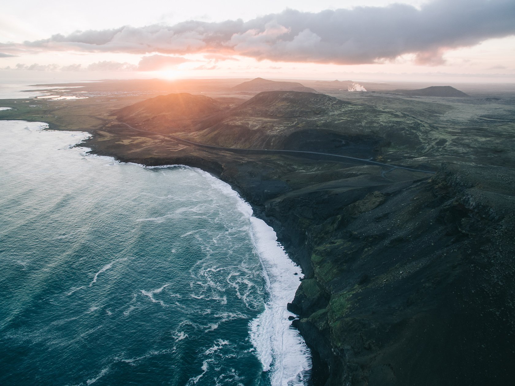 Atlantic ocean and pacific ocean