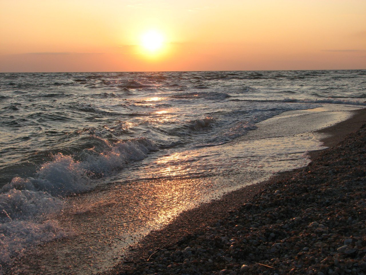 берег азовского моря