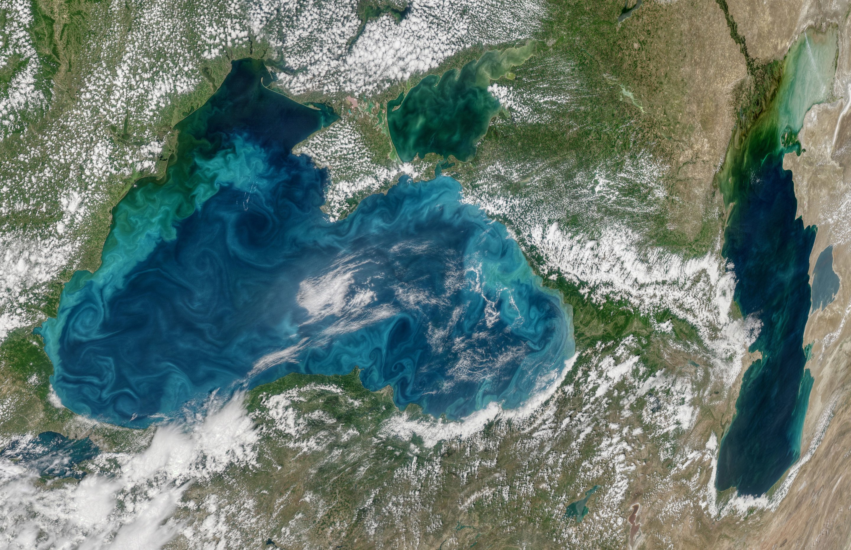 Рельеф дна черного моря