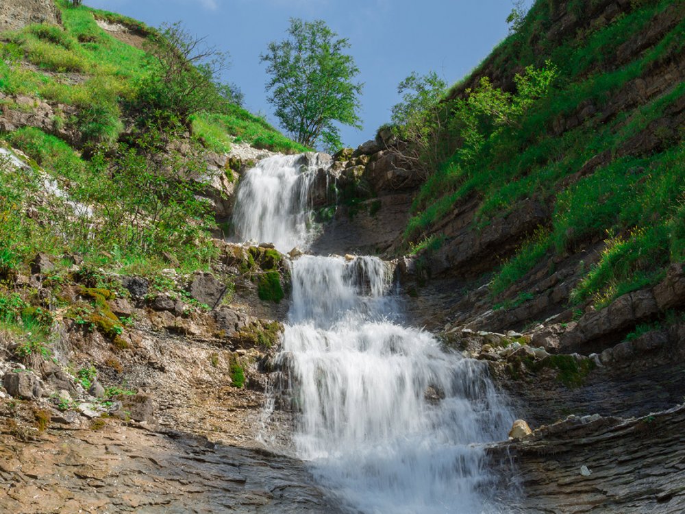 Водопады чечни фото