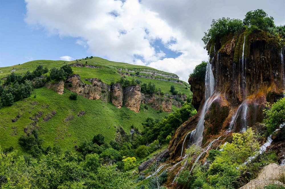 Царские водопады в Кабардино Балкарии (71 фото) - 71 фото