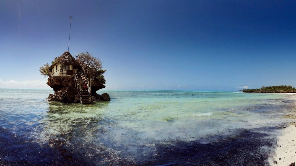 Исчезающий остров на занзибаре