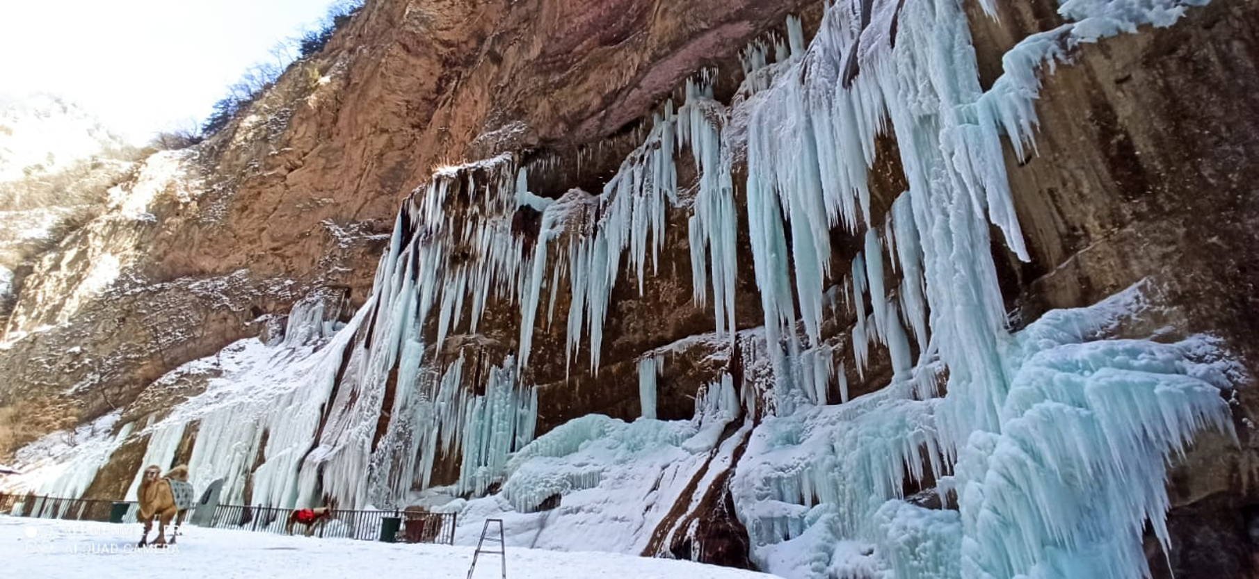 Чегемское ущелье Кабардино Балкария зимой