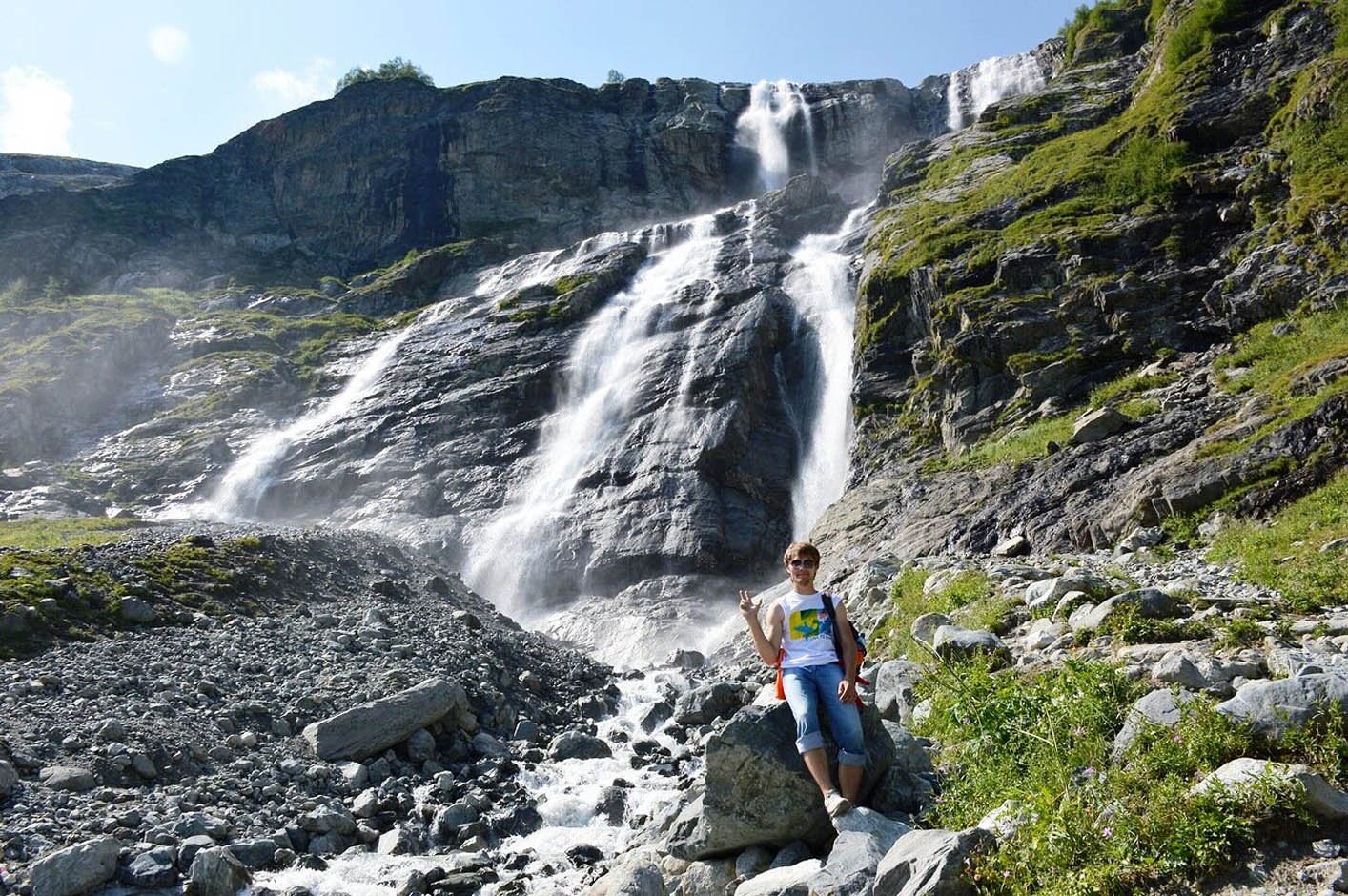 Софийские водопады в мае фото