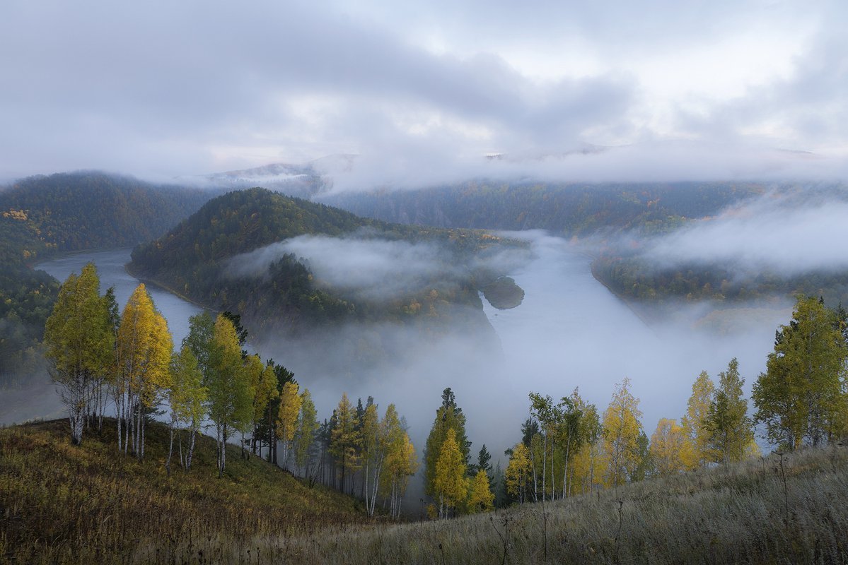 Манская петля Красноярский край река