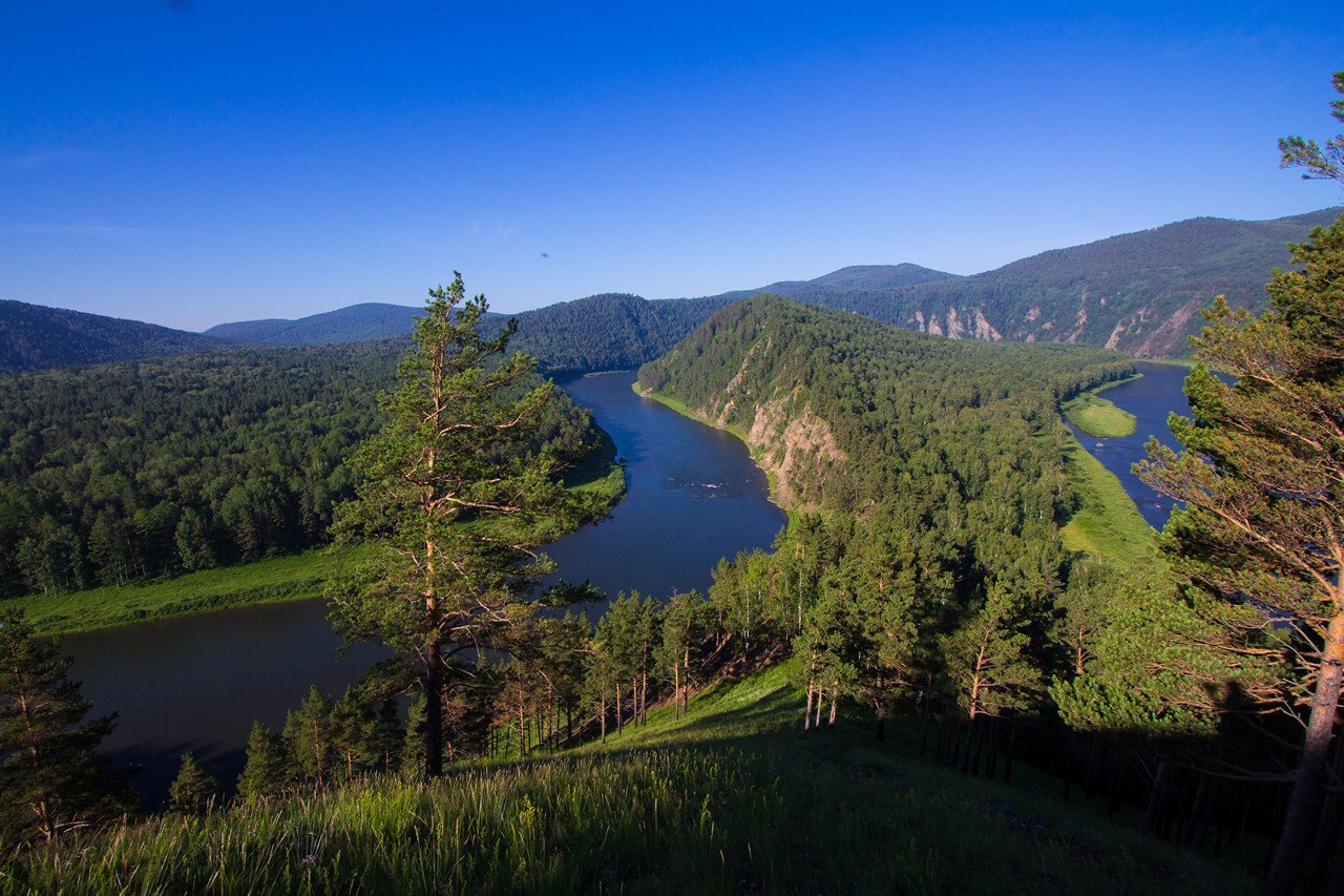 Манская петля Красноярский край река