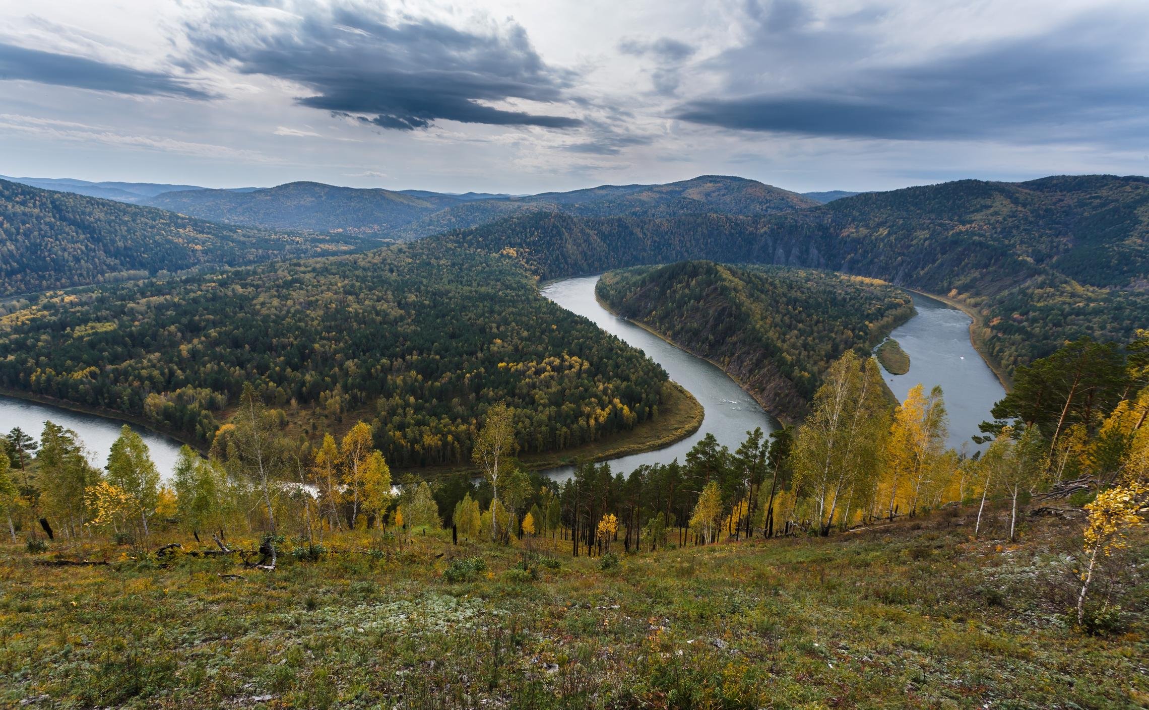 Манская петля Красноярский край река