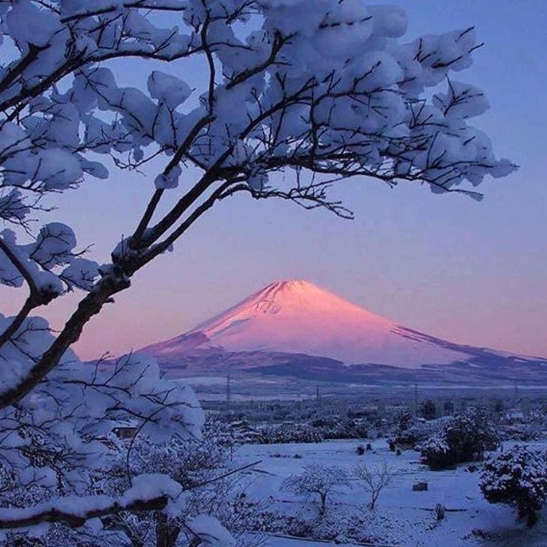 Япония Киото зима Фудзи