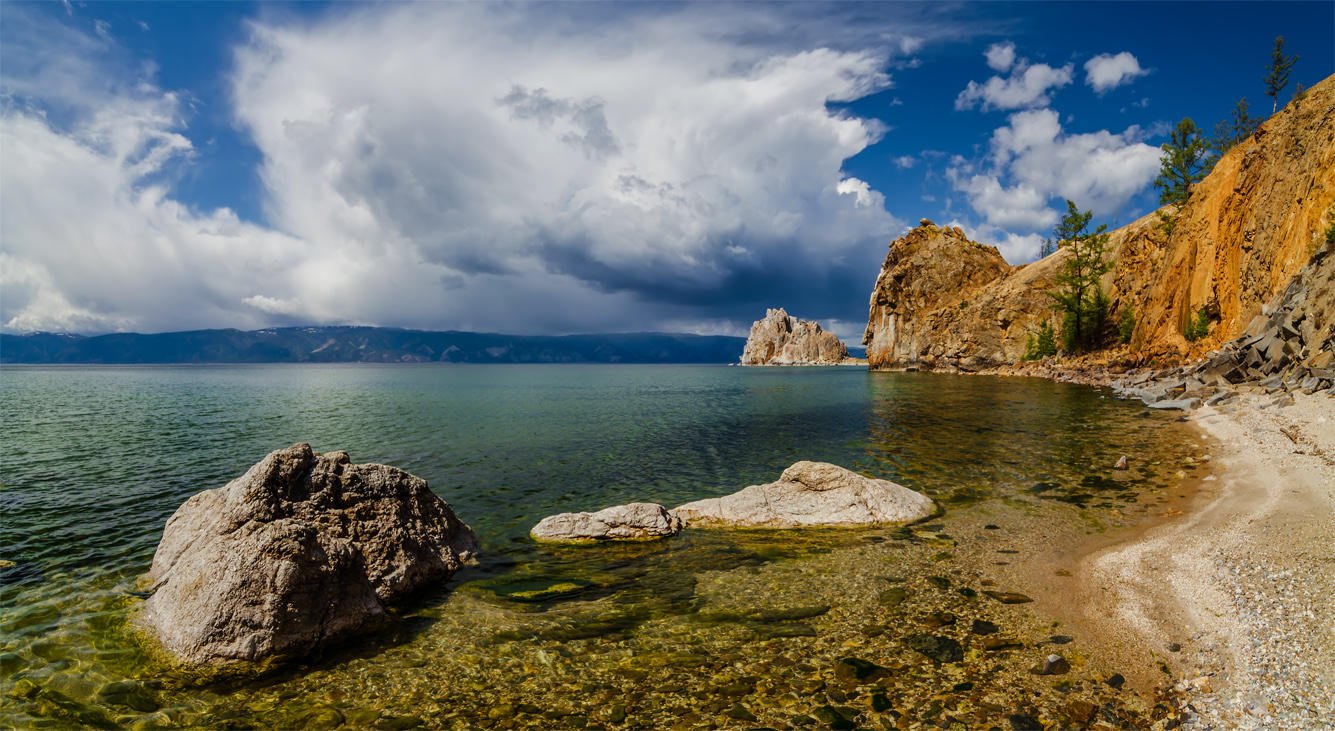 Байкал летом панорама