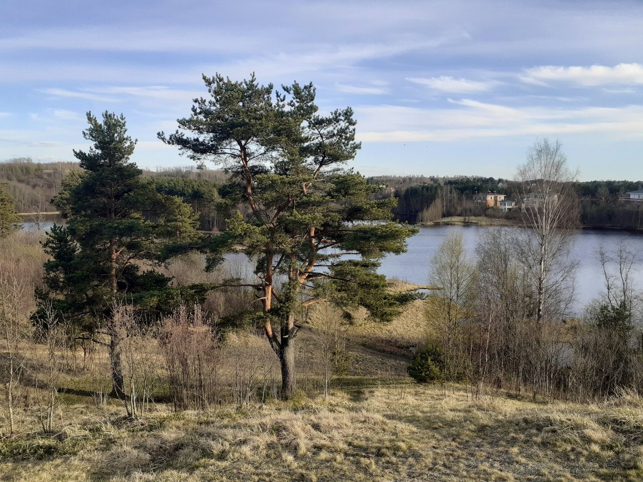 Озеро Вероярви в Токсово
