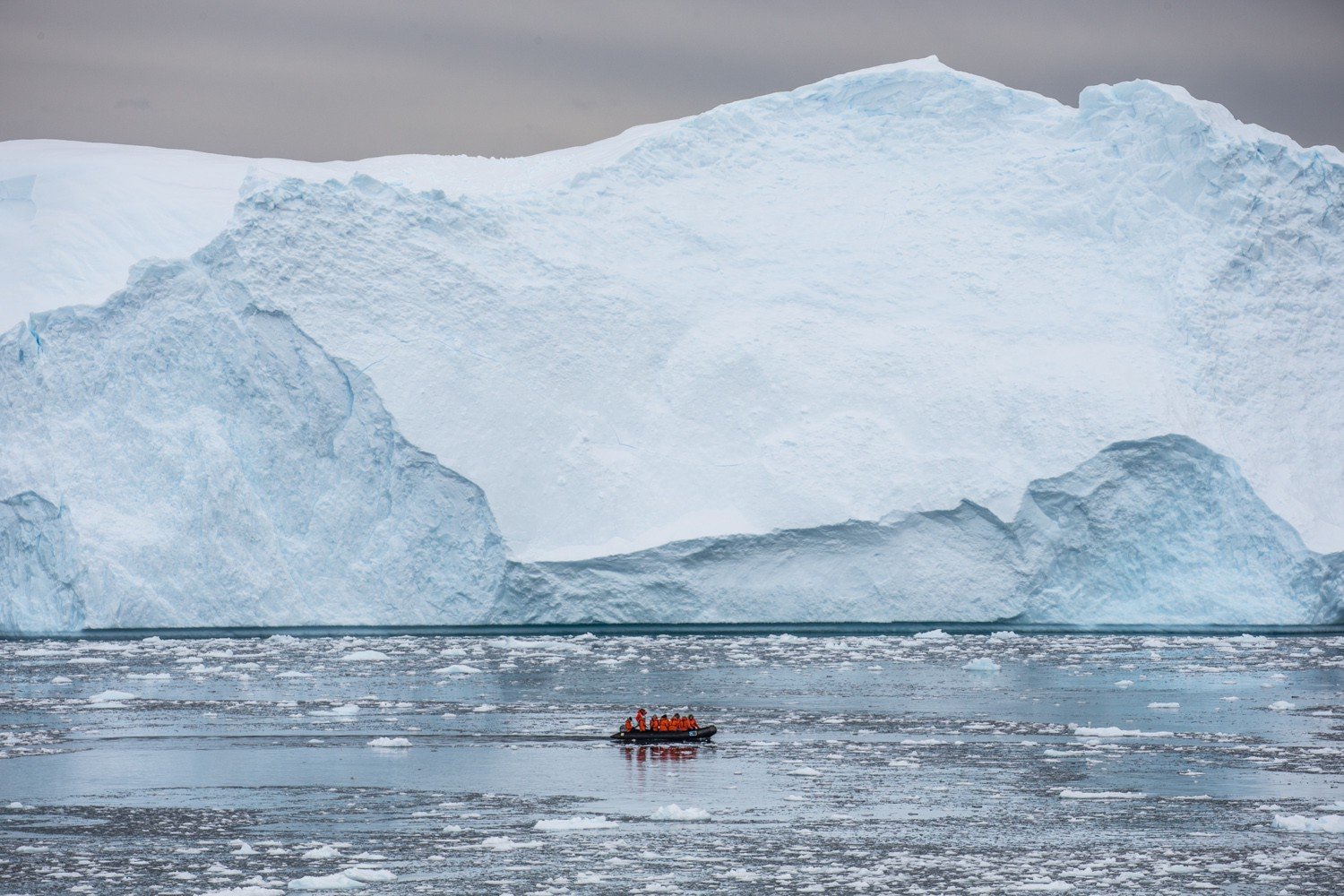 Плавучие льды Антарктиды