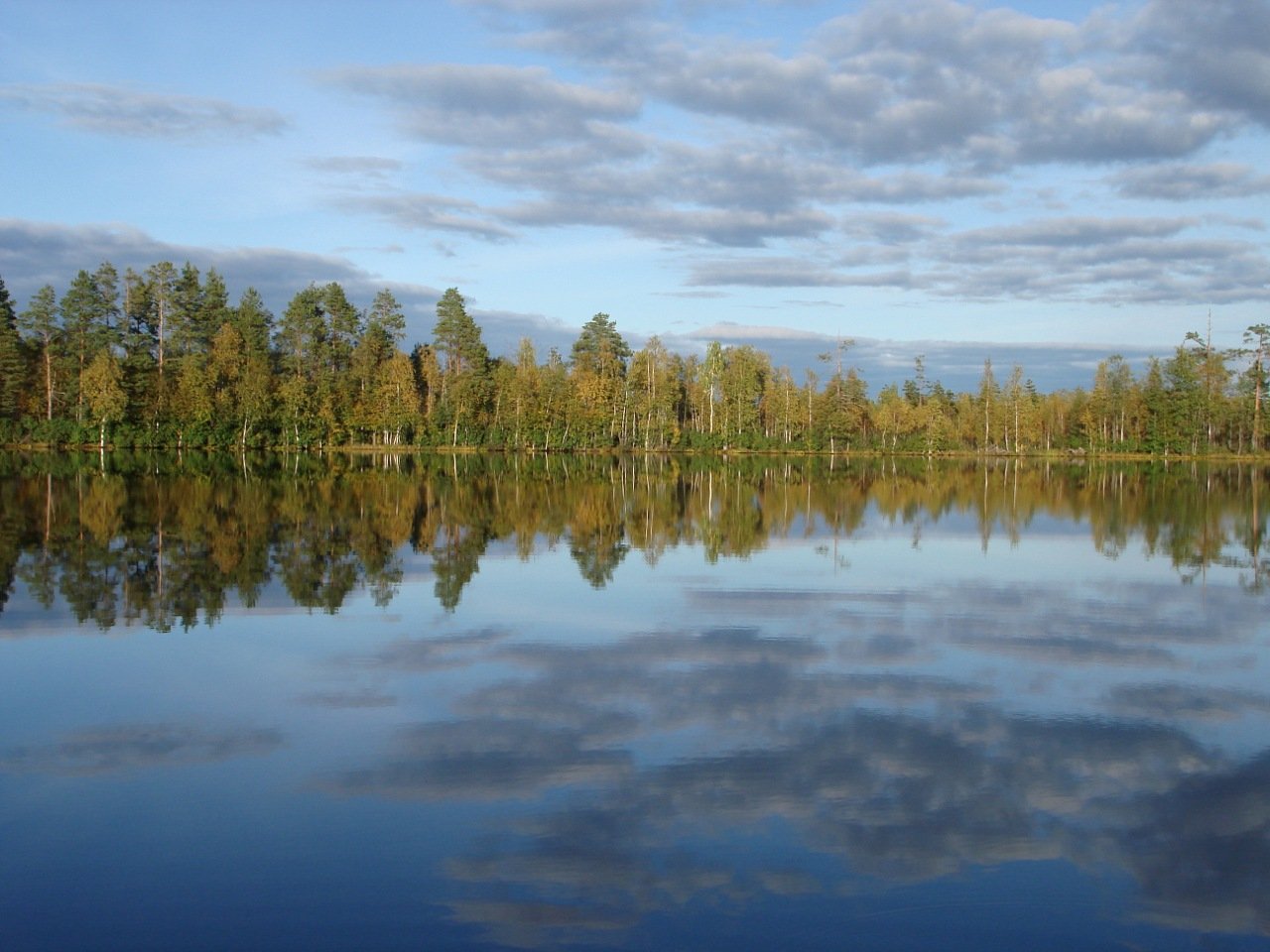 Катромское озеро Вологодской области