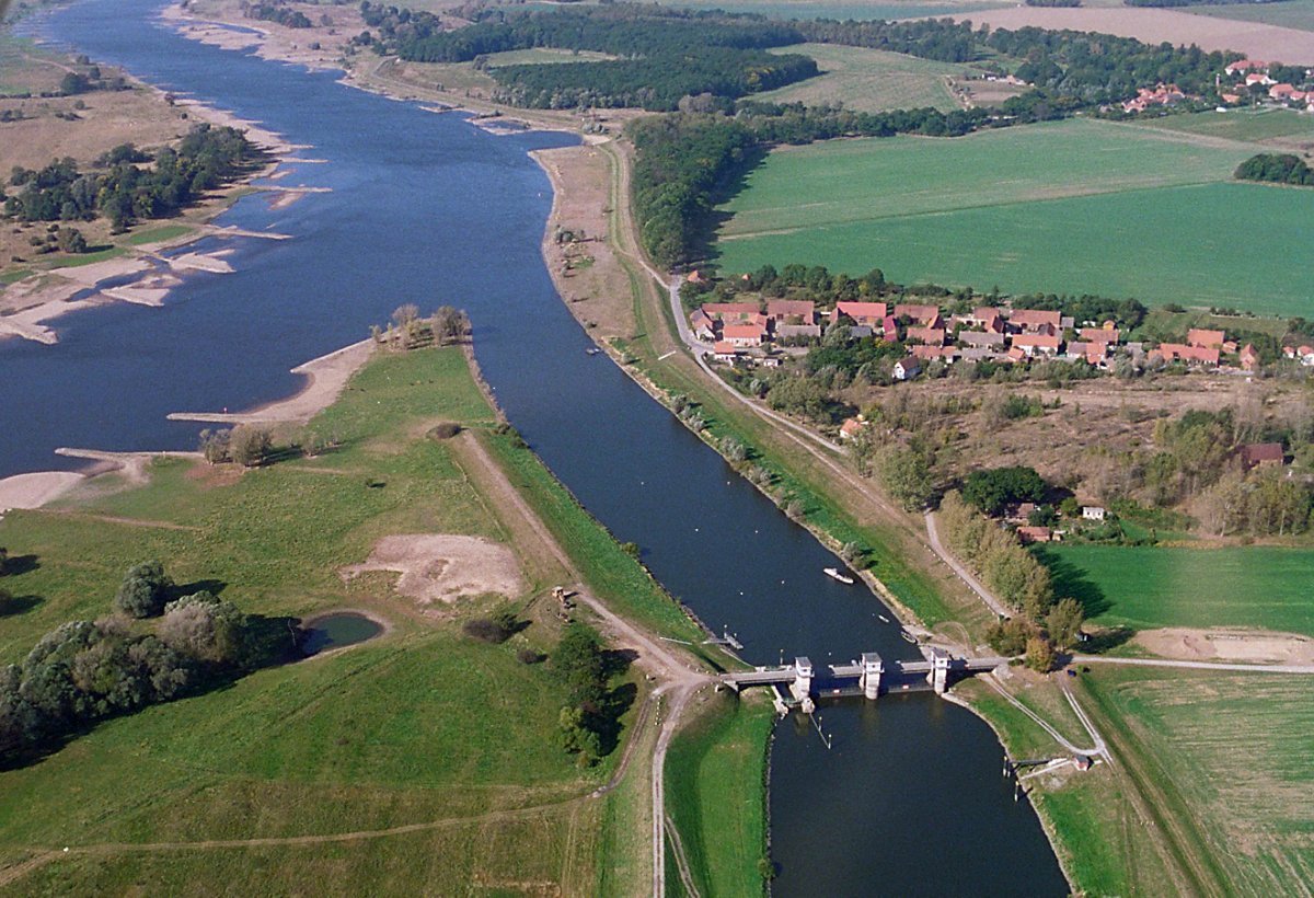 Река Эльба Бранденбург
