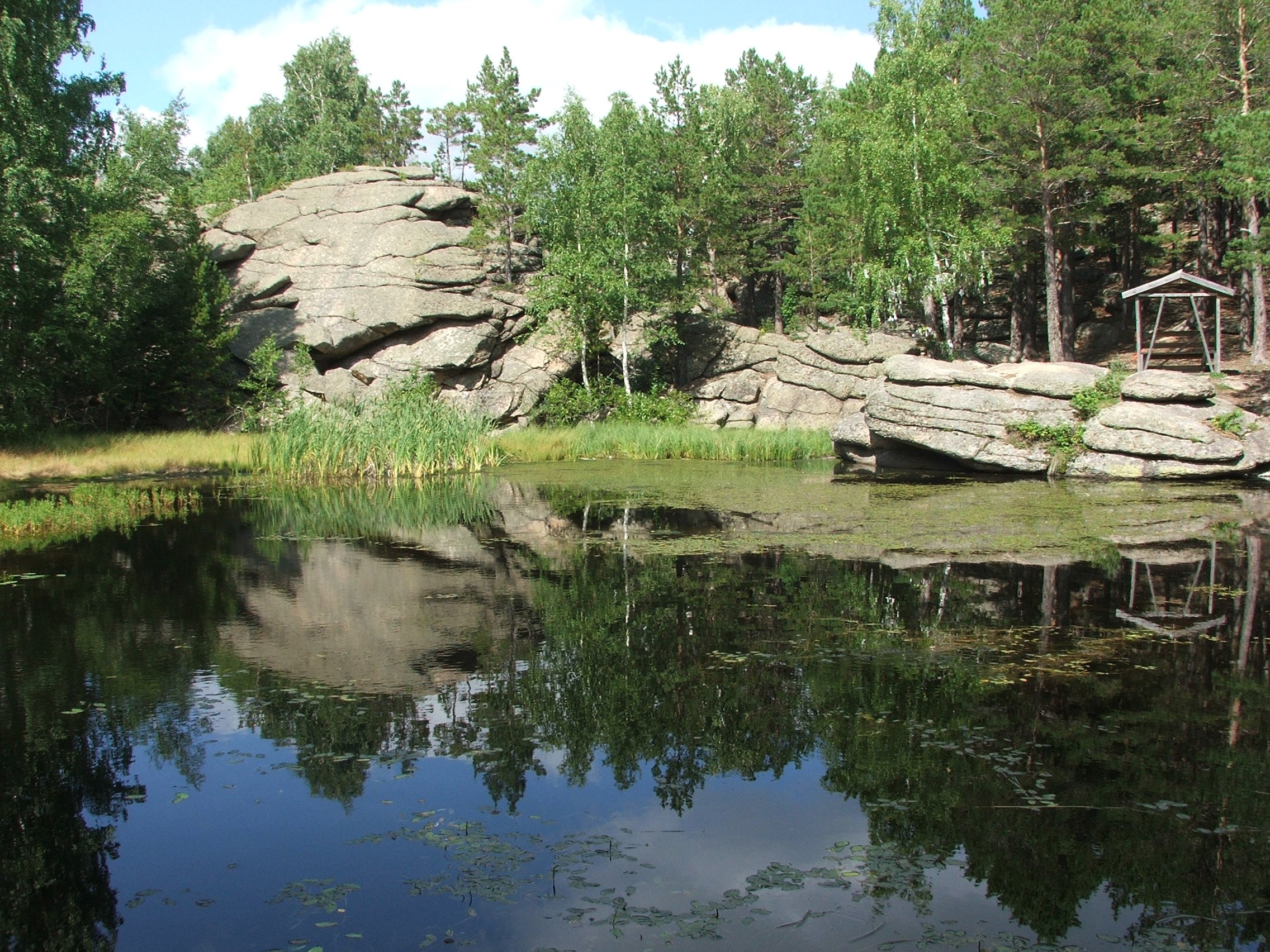 Озеро Моховое Алтайский край