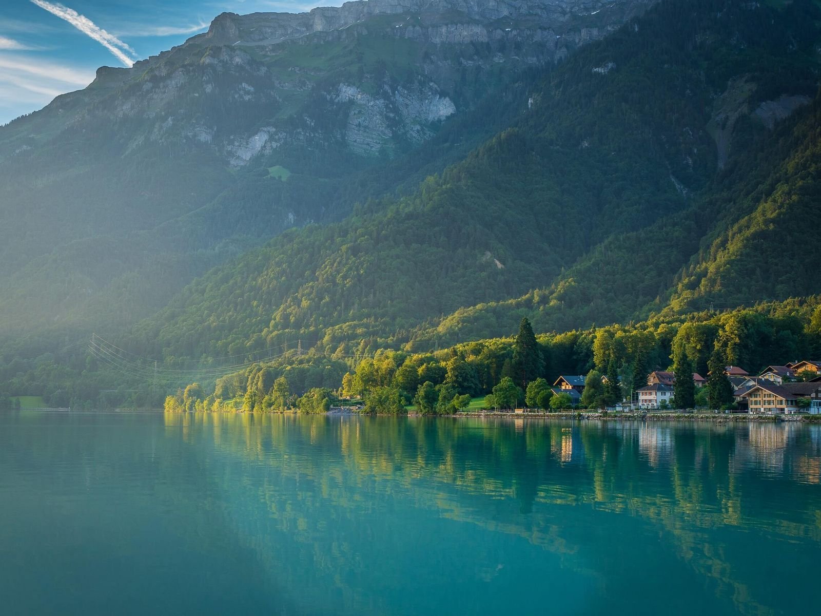 Озеро Brienz Швейцария