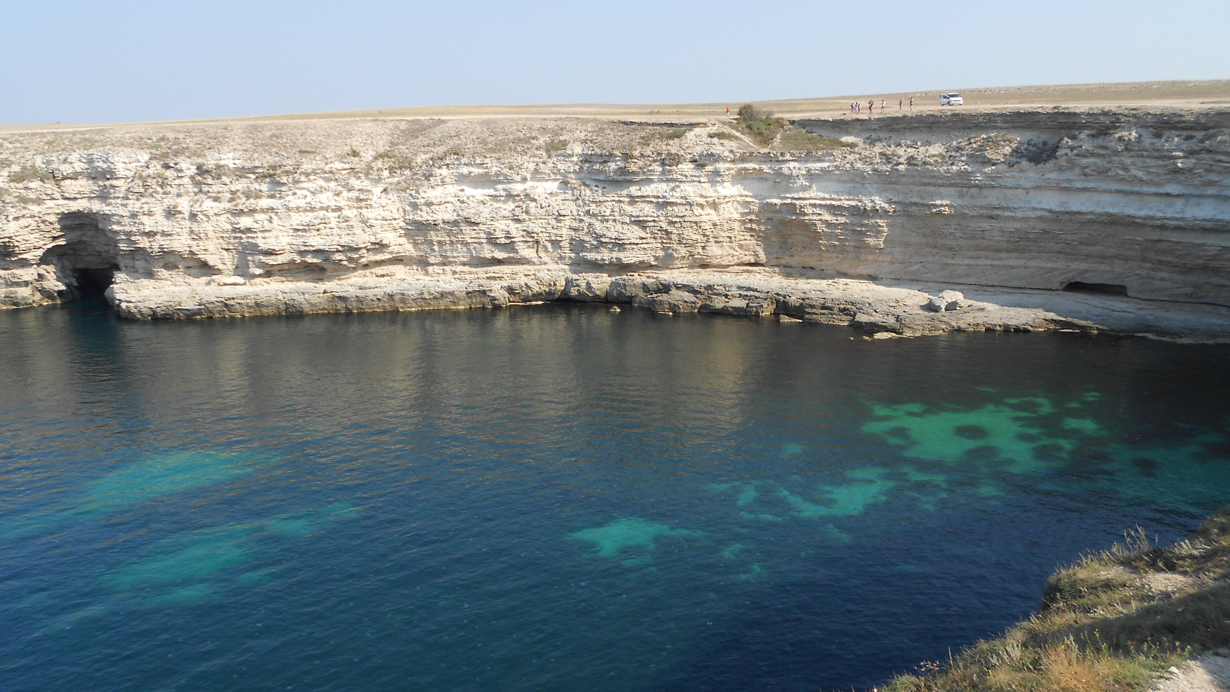 Крым мыс Тарханкут село Оленевка