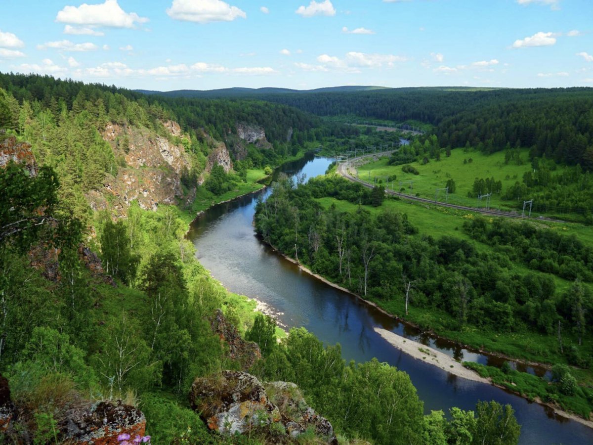 Реки уральских гор