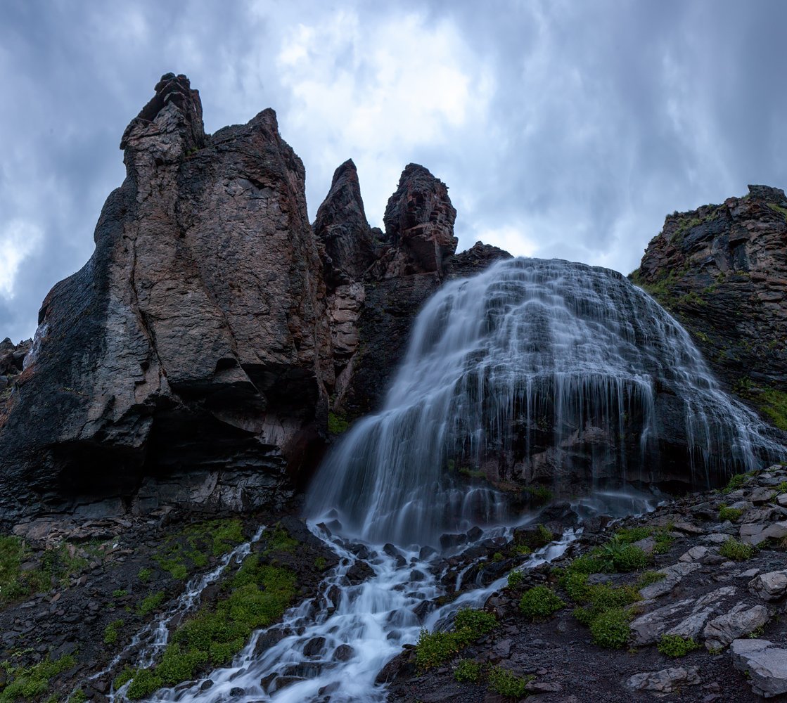 Водопад девичьи косы Кабардино Балкария