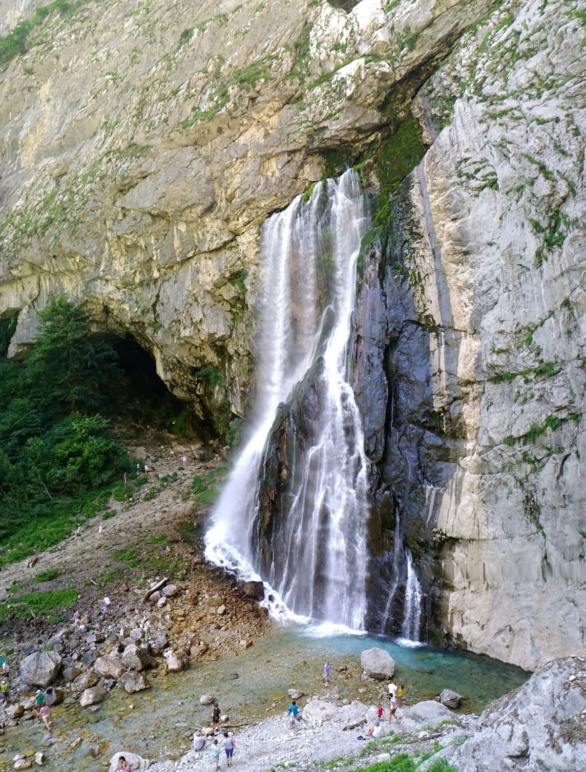 Водопад ирина в абхазии фото