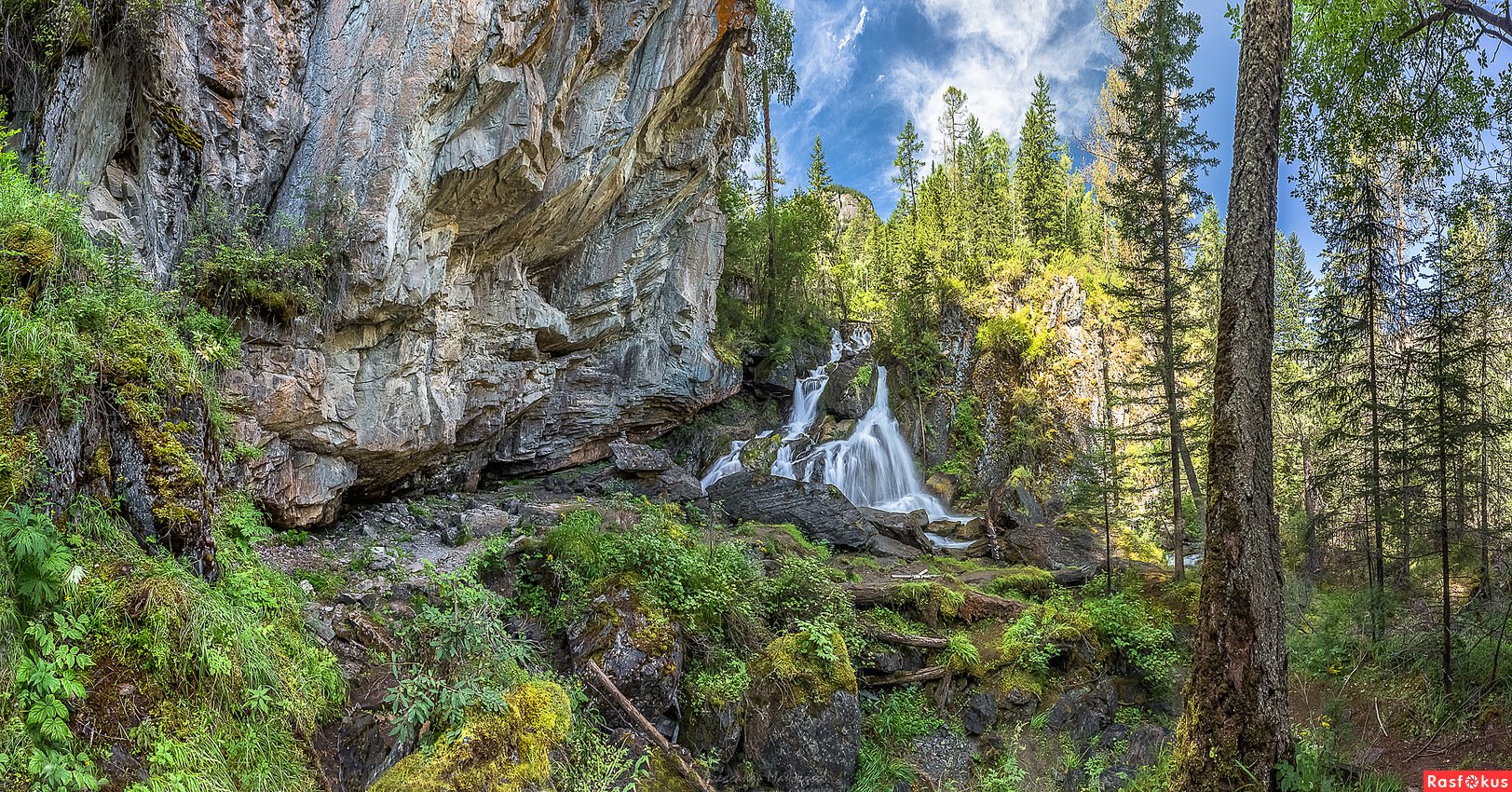 Уларский водопад Алтай