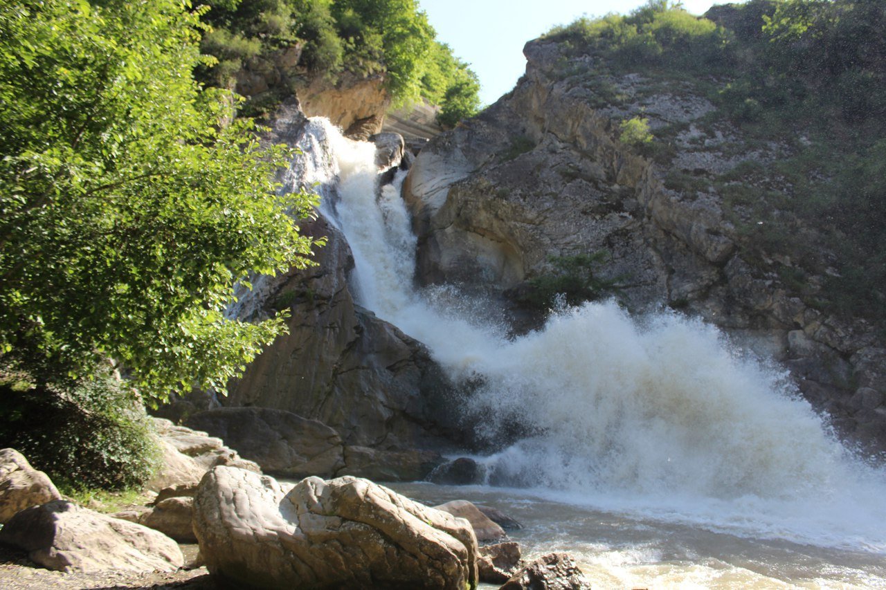 Ханагский водопад в Дагестане (59 фото) - 59 фото